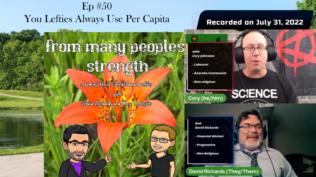 You Lefties Always Use Per Capita (From Many Peoples, Strength ep #50)